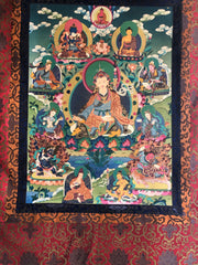 Guru Rinpoche / Guru Tsengyae Thangka (TGTH 145)