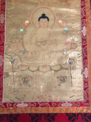 Shakyamuni Thangka  (TGTH 134)