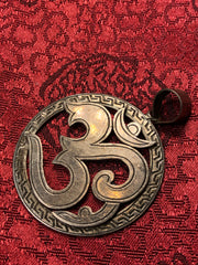 Silver Om Pendant(TGSP 44)