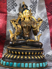 Green Tara Statue (TGST 24)