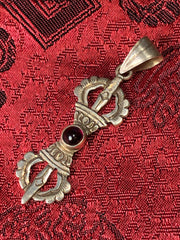 Silver Vajra/Dorje pendant(TGSP 29)