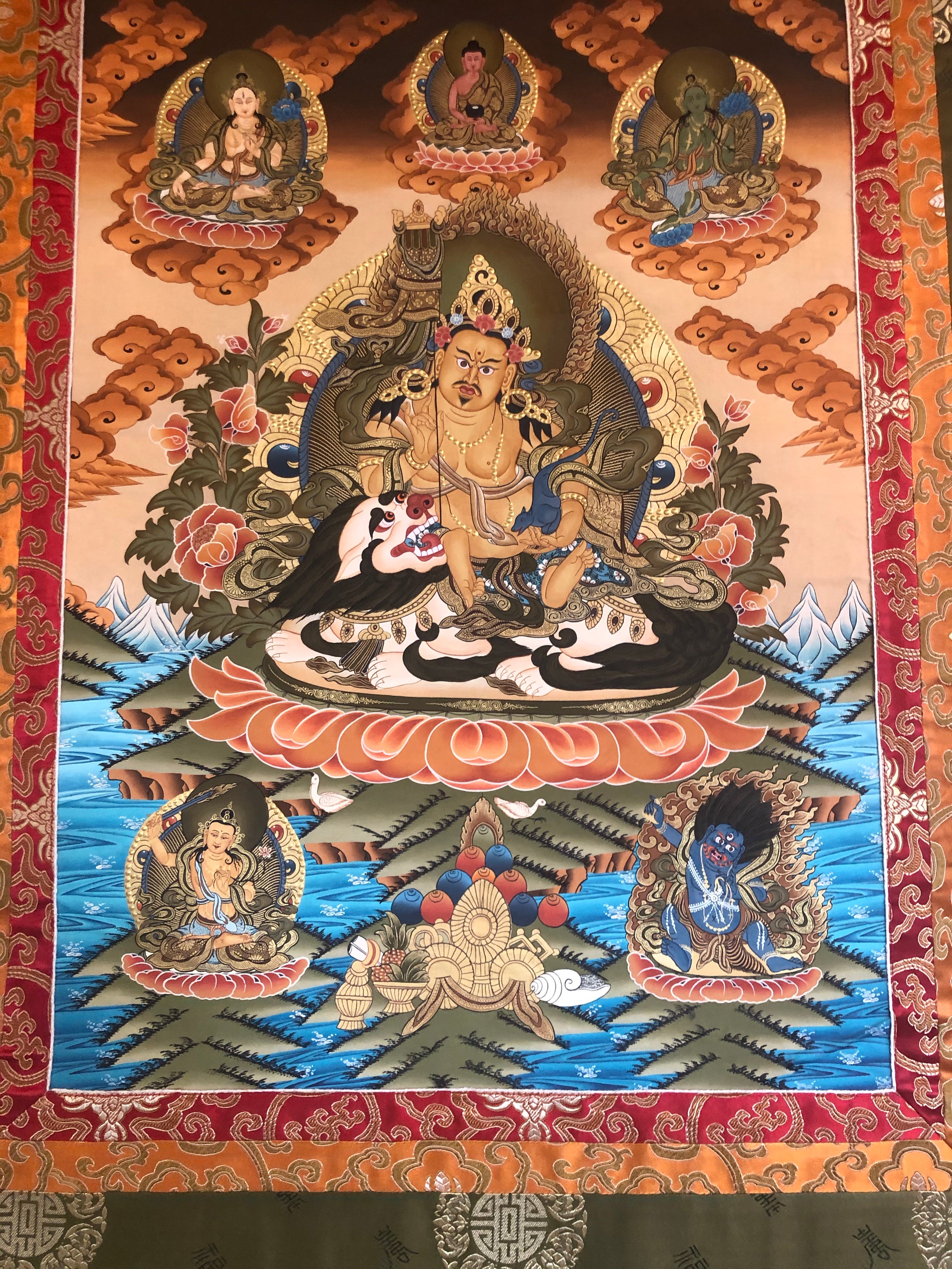 Dzambhala Thangka (TGTH 63)