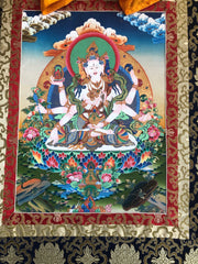 Vijaya / Namgyalma Thangka (TGTH 113)