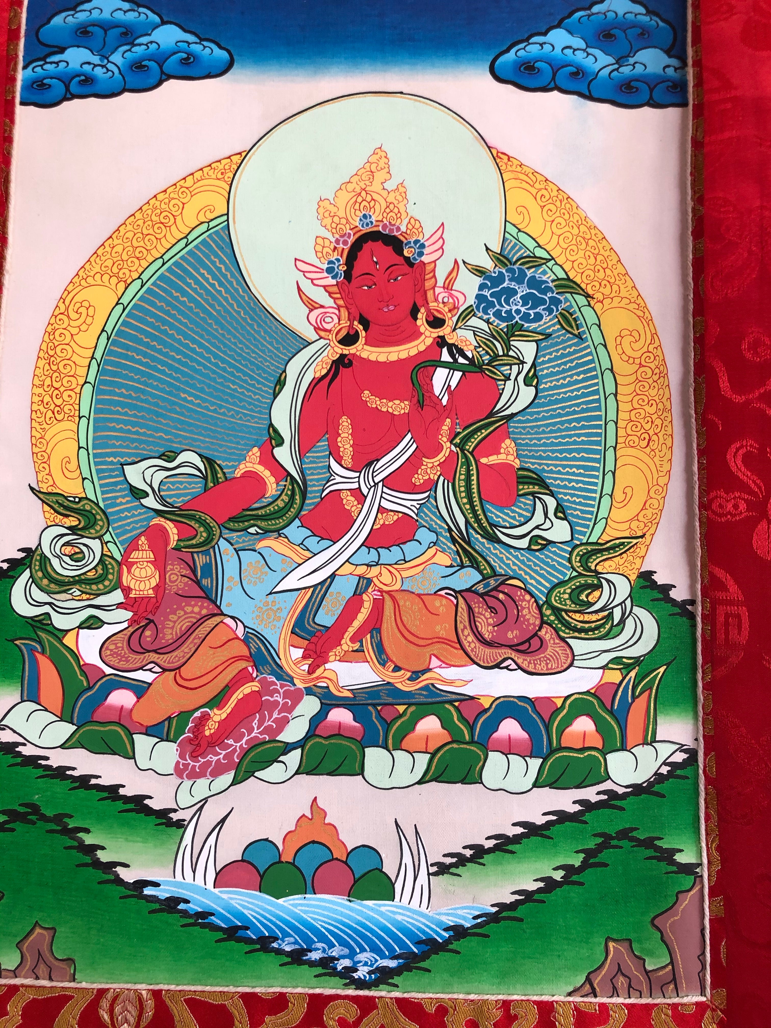 Red Tara Thangka (TGTH 37)