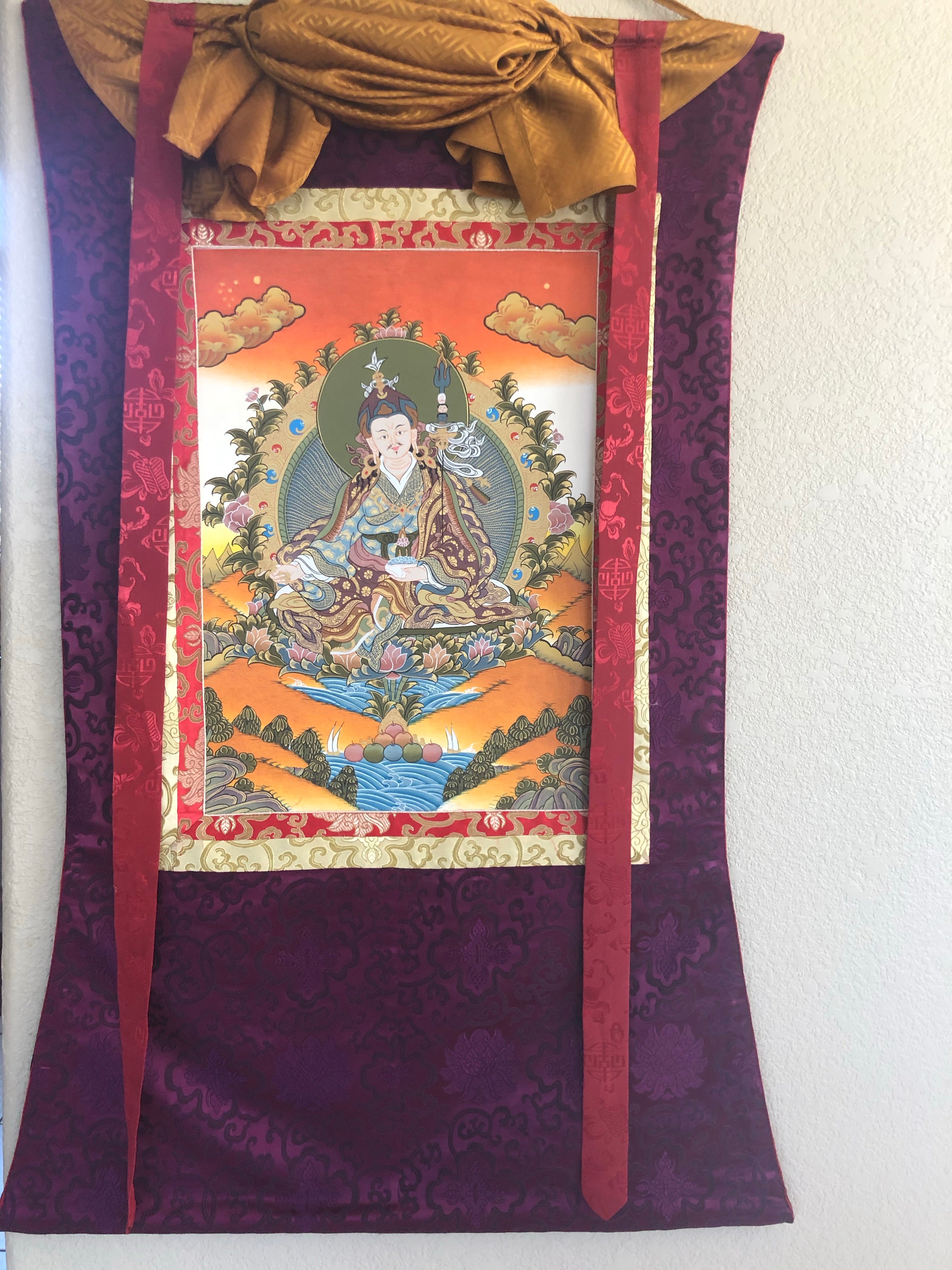 Guru Rinpoche (Padmasambhava) Thangka (TGTH 80)