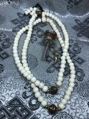 Conch Mala / Prayer Beads ( TGMA 43 )