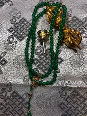 Green Zed Mala/Prayer Beads(TGMA 49)