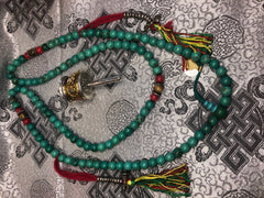 Turquoise Mala / Prayer Beads (TGMA 21 )