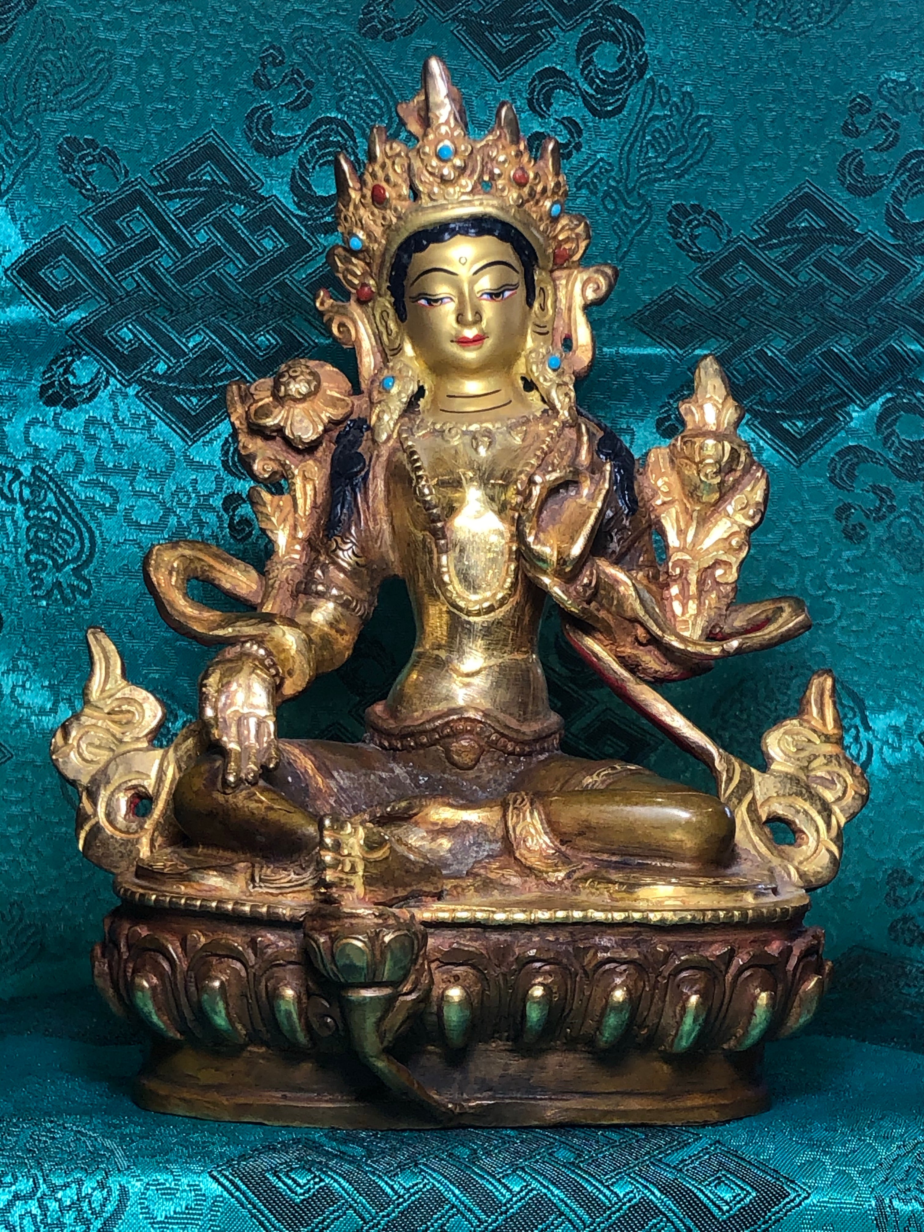 Green Tara Statue (TGST 4)