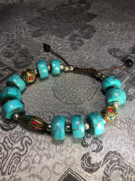 Turquoise Wrist Mala(TGWM 27)