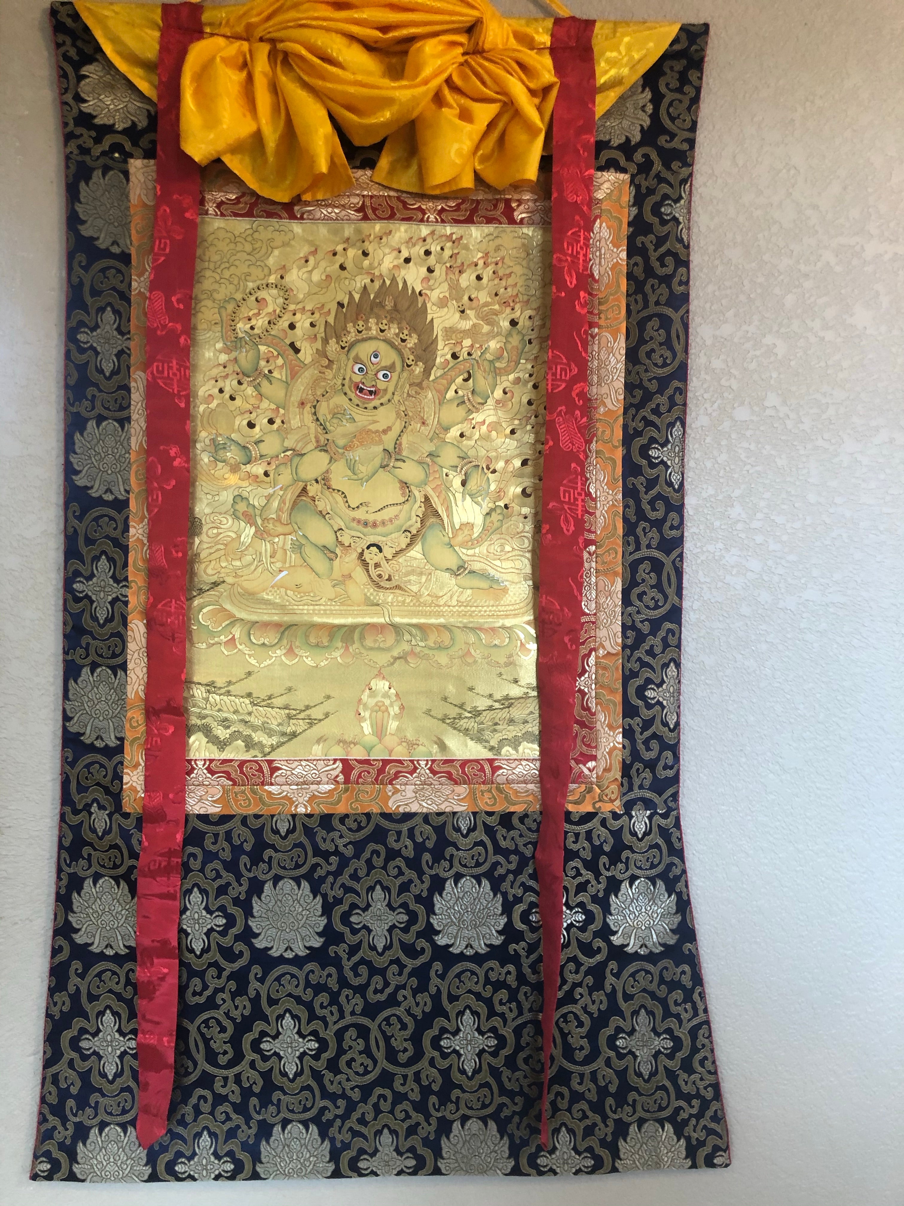 Mahakala 6-Armed Thangka (TGTH 61)