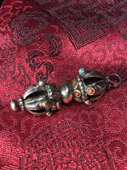 Silver Vajra/Dorje Pendant(TGSP 11)