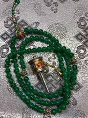 Green Zed Mala/Prayer Beads(TGMA 49)