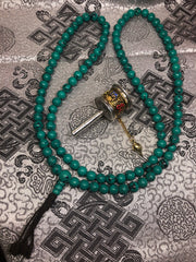 Turquoise Mala / Prayer Beads ( TGMA 19 )