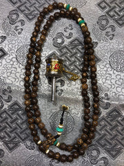 Palm Wood Vintage Mala/Prayer Beads(TGMA 53)