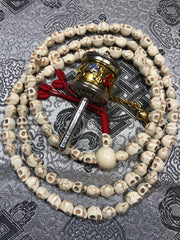 Skull Bone Mala/Prayer Beads(TGMA 55)