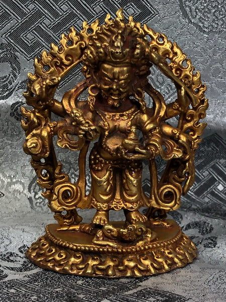 Mahakala 6-Armed Statue ( TGST 147 )