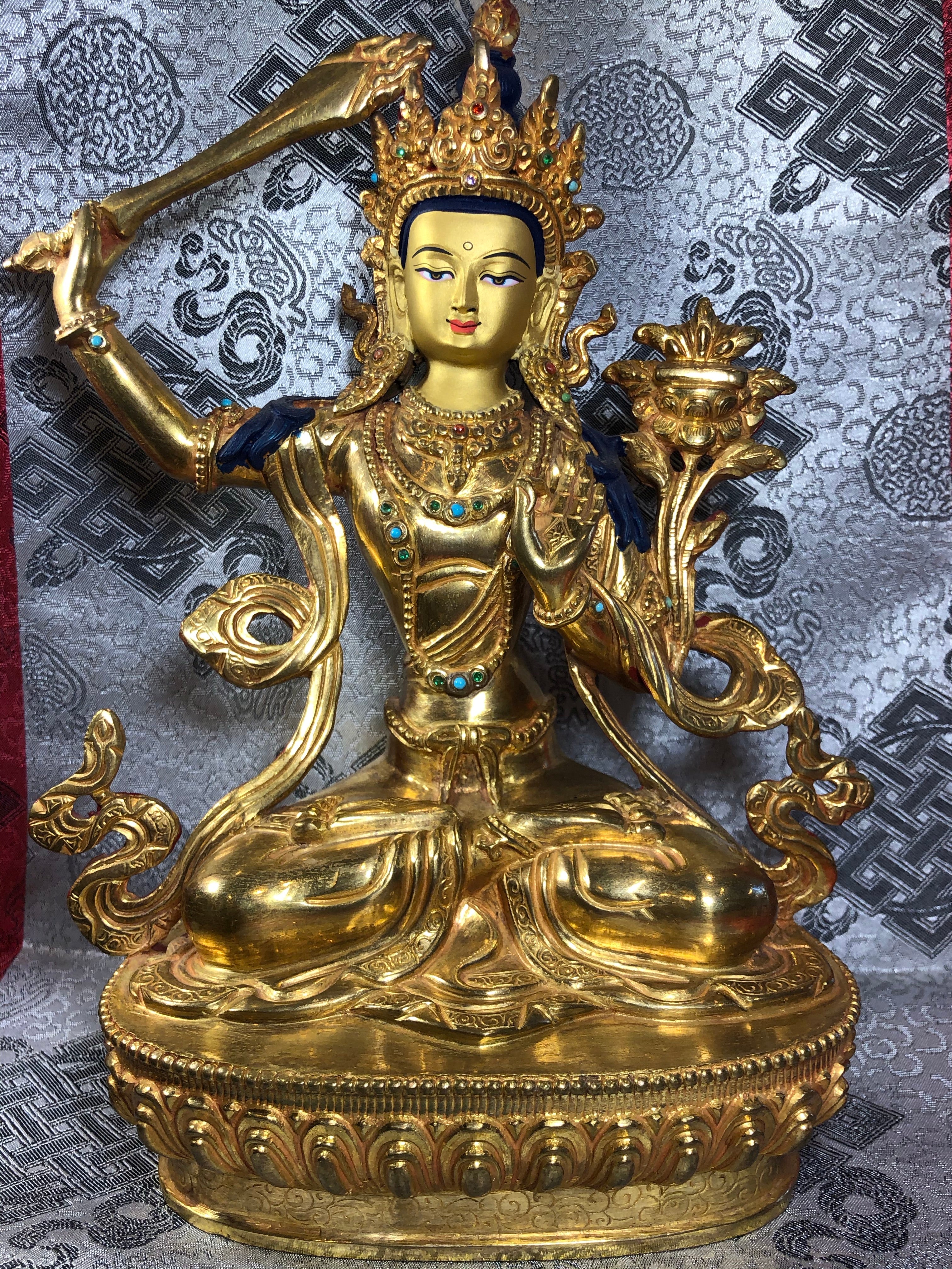 Manjushri Statue ( TGST 100 )