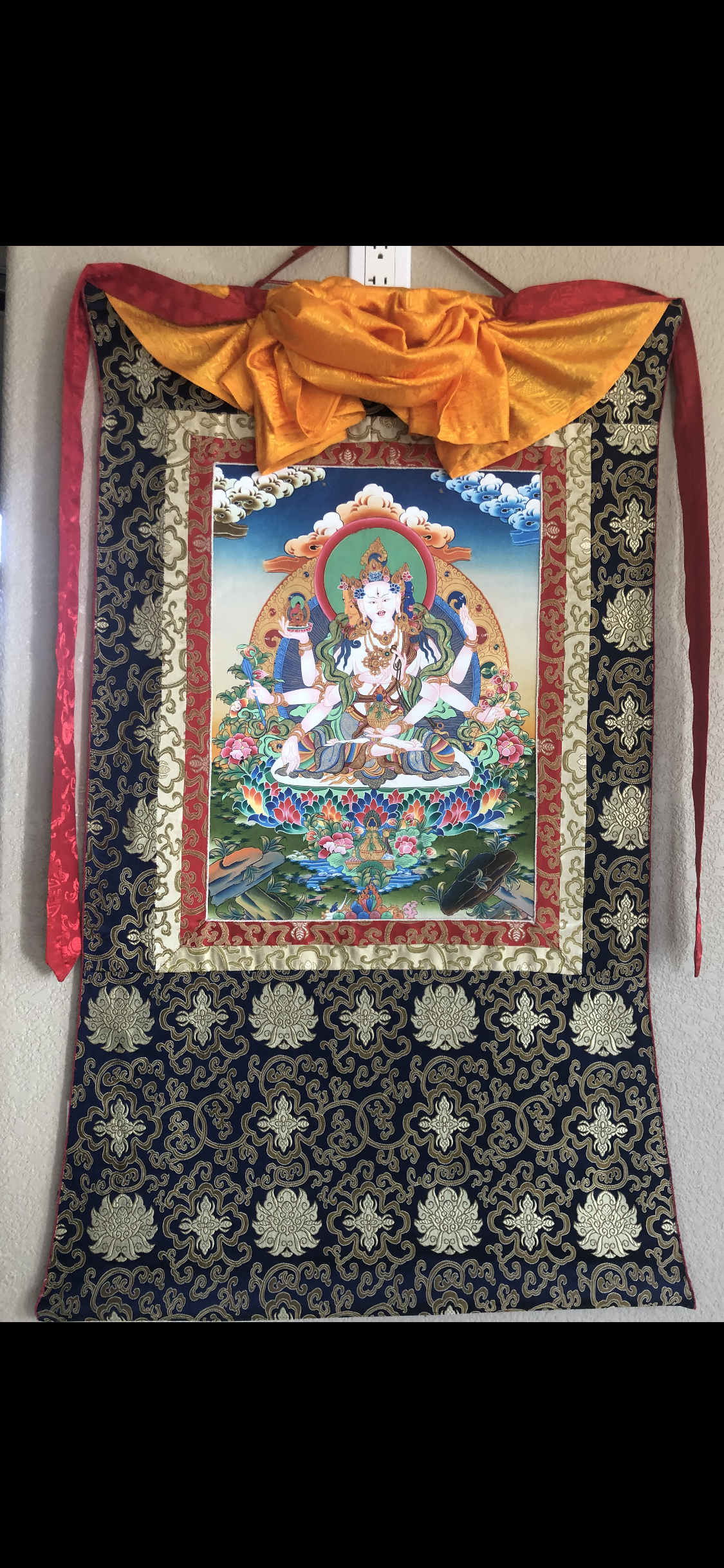 Vijaya / Namgyalma Thangka (TGTH 113)