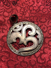 Silver Om Pendant(TGSP 44)