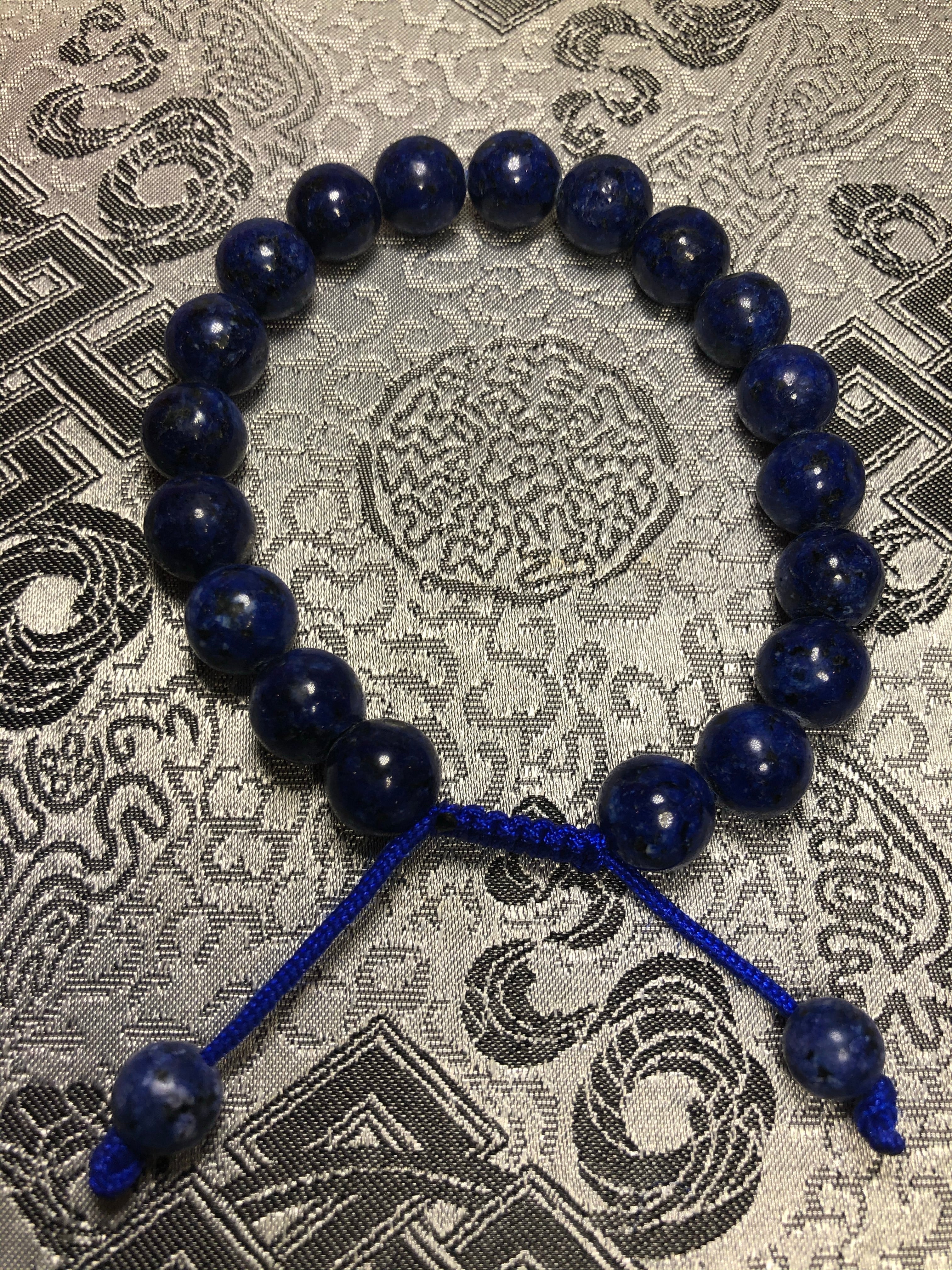 Lapez Lazuli Wrist Mala(TGWM 12)