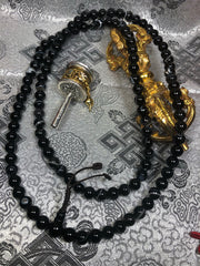 Agate Eye Mala / Prayer Beads ( TGMA 44 )