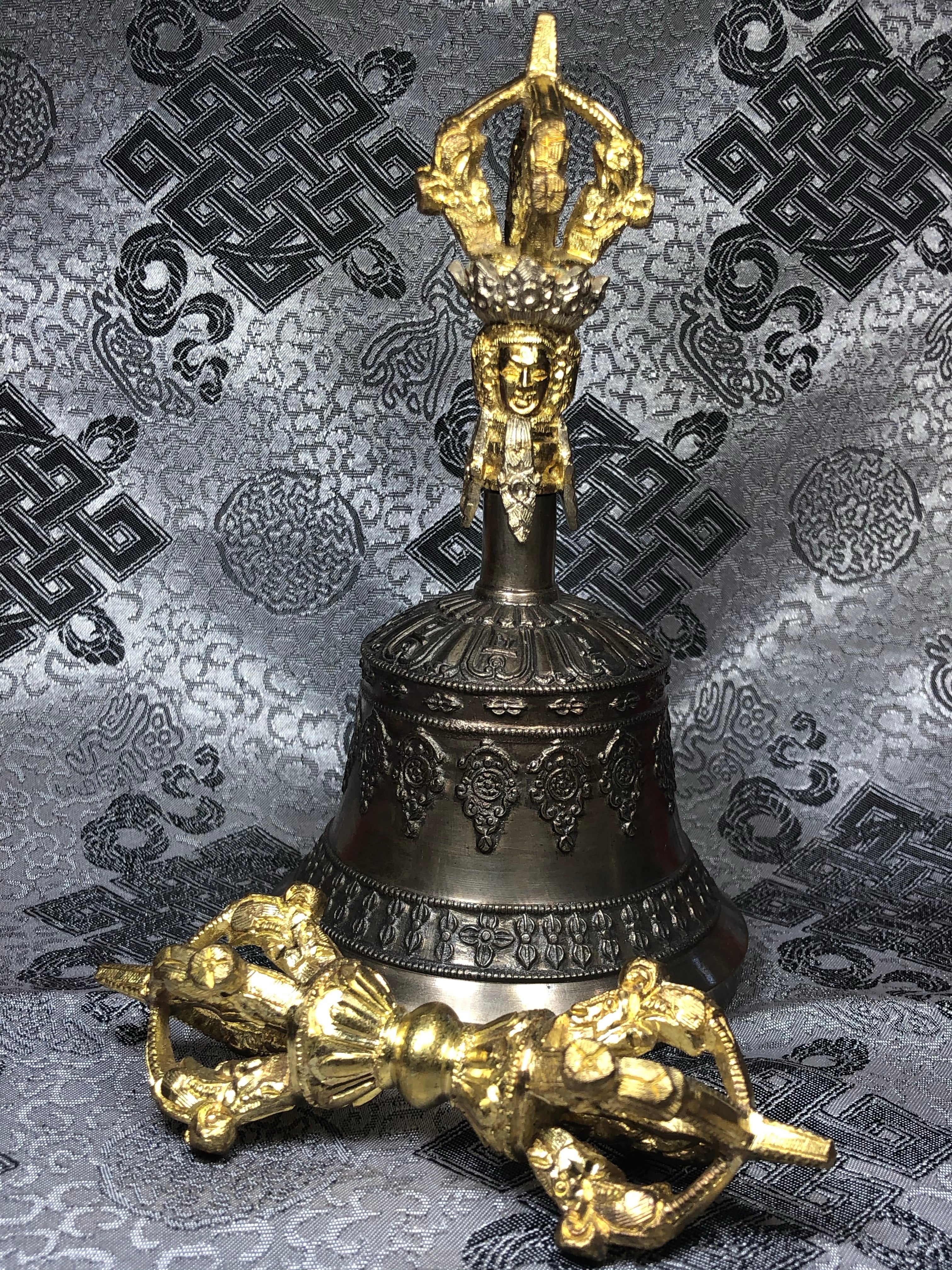 Bell and Dorje/Vajra Crown(TGBD 3)