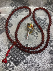 Carnelian Mala / Prayer Beads ( TGMA 14 )