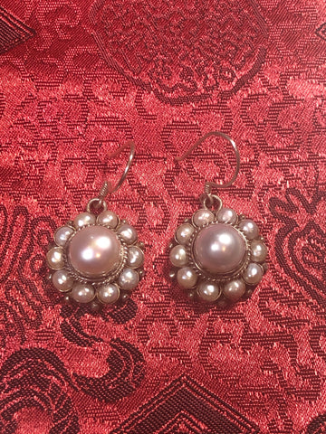 Pearl Silver Earrings(TGSE 41)