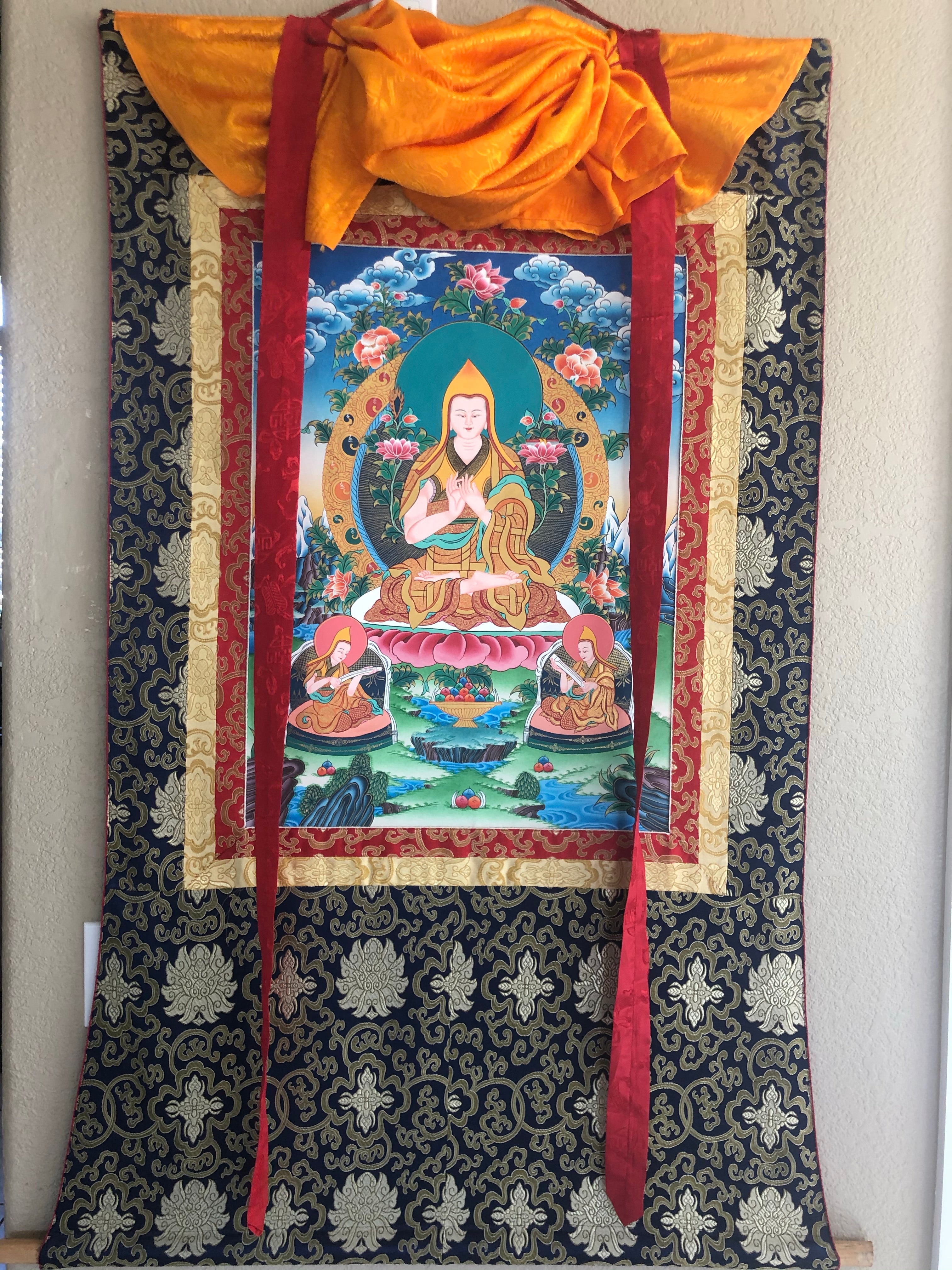 Je Tsongkhapa Thangka (TGTH 103)