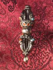 Silver Vajra/Dorje Pendant(TGSP 11)