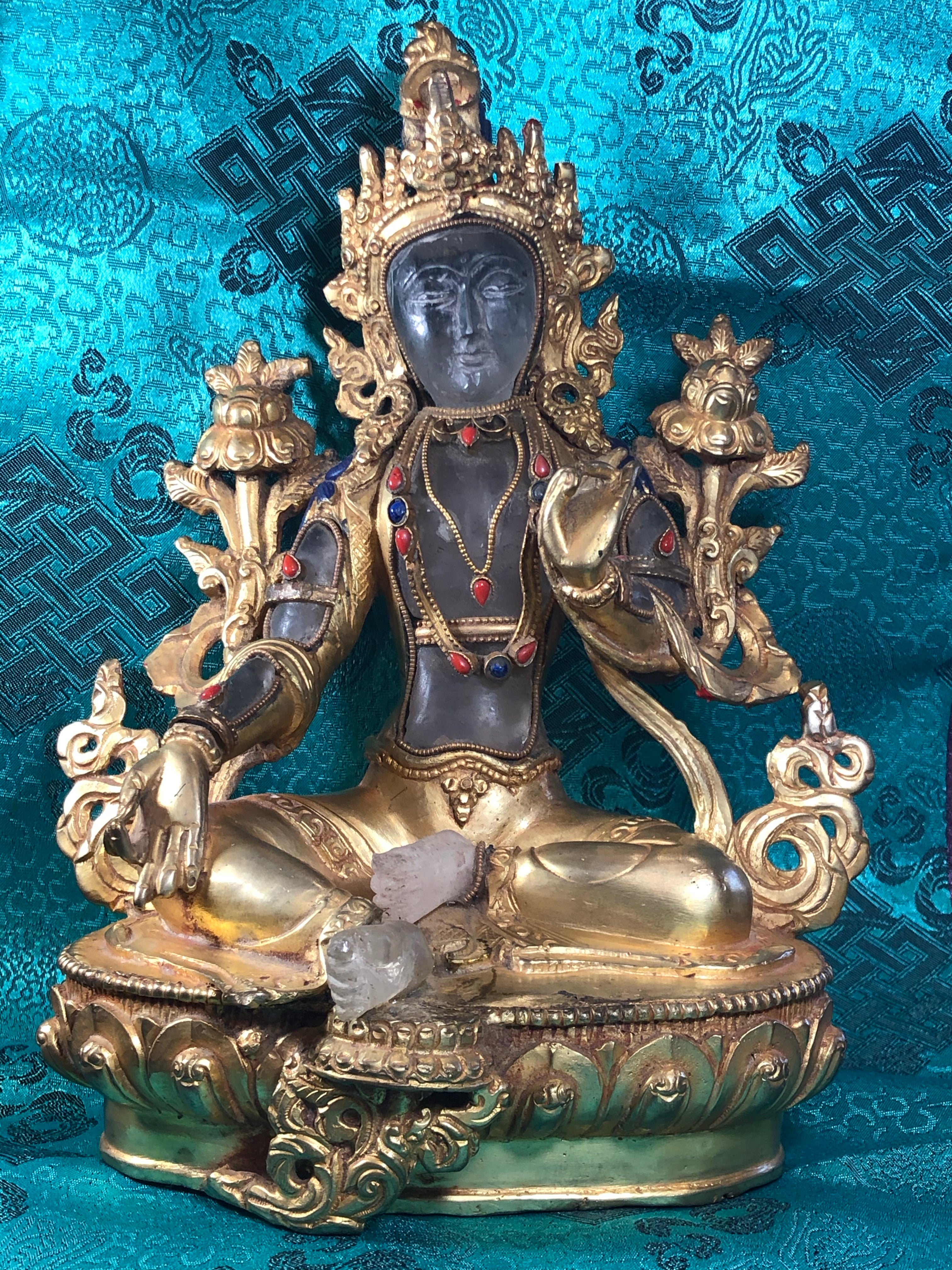 Green Tara Statue (TGST 17)