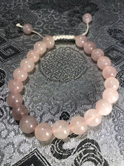 Rose Quartz Wrist Mala (TGWM 17)