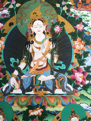 White Tara Thangka (TGTH 101)