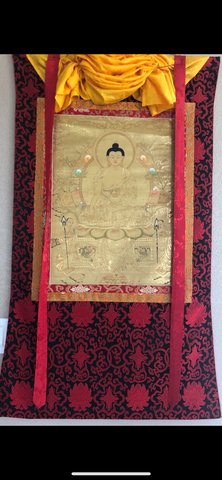 Shakyamuni Thangka  (TGTH 134)