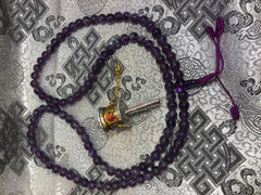 Amethyst Mala / Prayer Beads ( TGMA 11 )