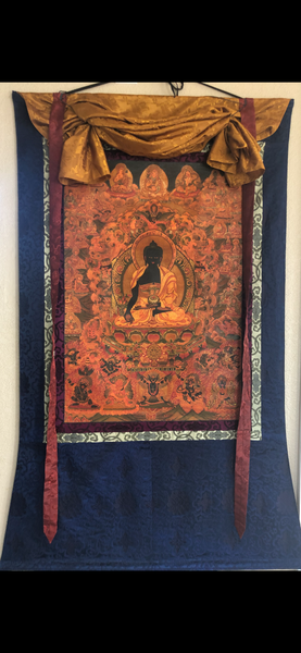 Medicine Buddha Thangka (TGTH 92)