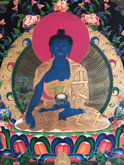 Medicine Buddha Thangka (TGTH 146)
