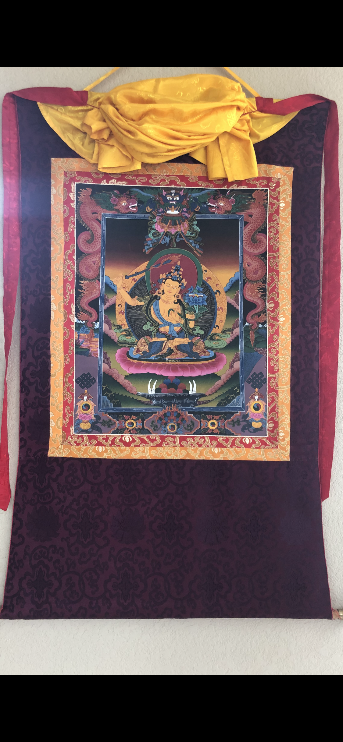 Manjushri Thangka (TGTH 159)