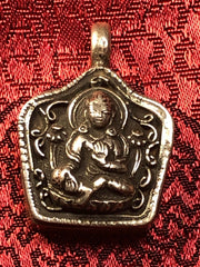 Green Tara Silver Pendant(TGSP 97)