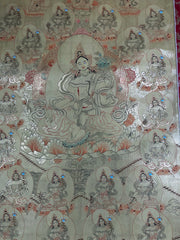 Green Tara with Twenty-One Taras Thangka (TGTH 129)