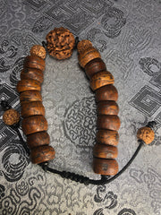 Bodhi Seed RudRaksha Wrist Mala(TGWM 38)