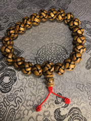 Endless Knott Bone Carved Wrist Mala(TGWM 35)