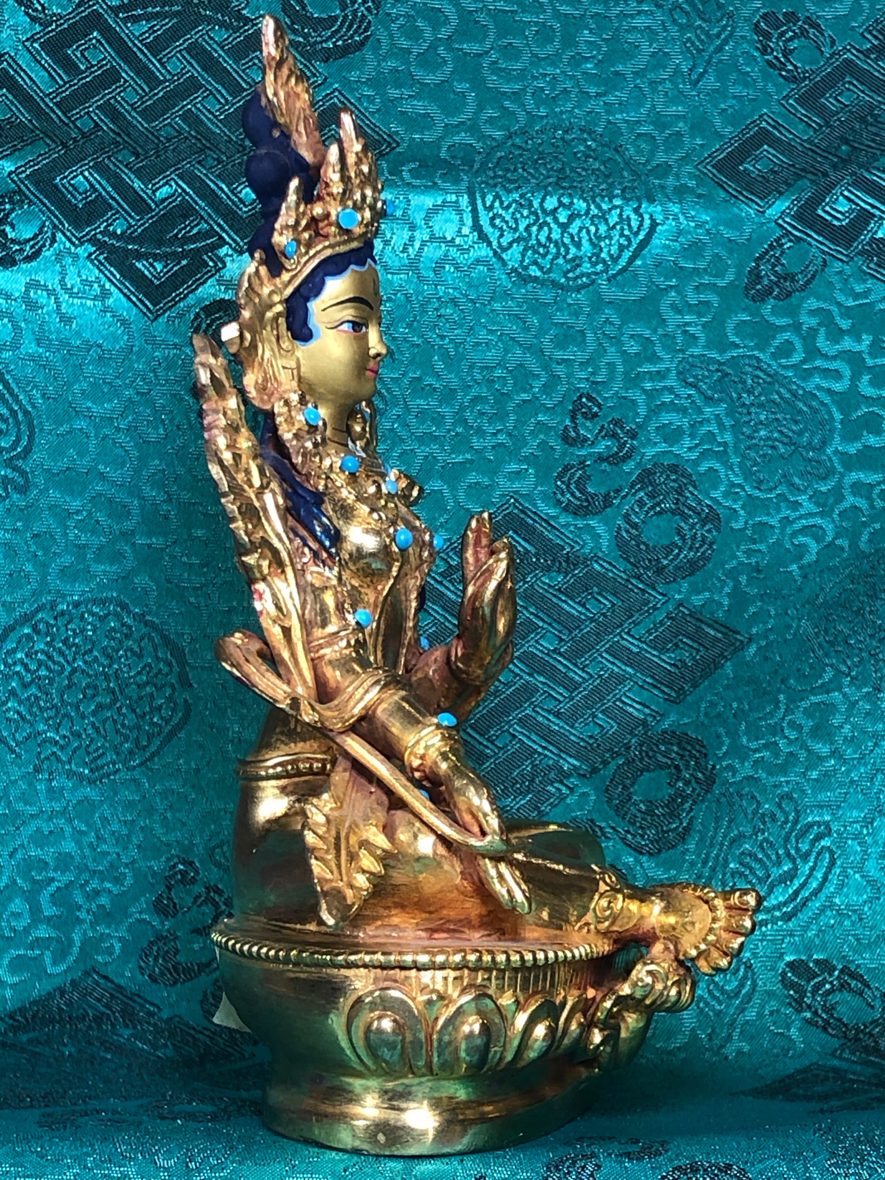 Green Tara Statue (TGST 11)