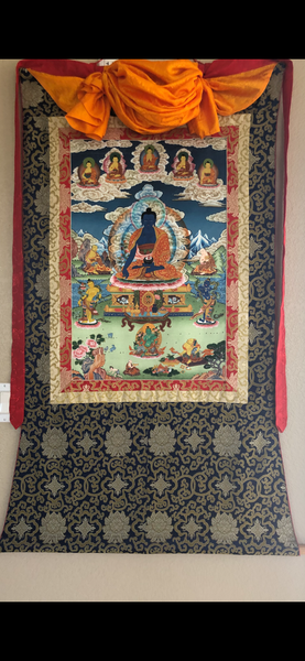 Medicine Buddha Thangka (TGTH 131)