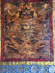 Wheel Of Life Thangka (TGTH 157)