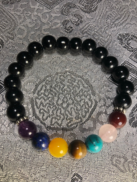 Onyx Chakra Wrist Mala(TGWM 31)