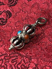 Silver Vajra/Dorje Pendant(TGSP 30)