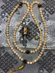 Mother of Pearl - Cream Mala/Prayer Beads (TGMA 47)