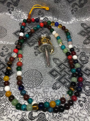 Muti Stones Mala / Prayer Beads ( TGMA 41 )